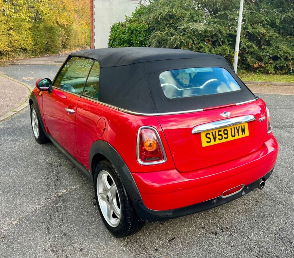 Selling this lovely Mini Cooper convertible as my daughter needed something a little bigger.