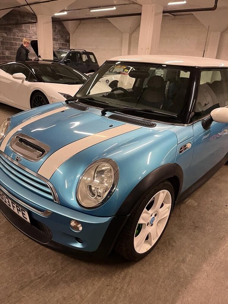 Nice example of an early Cooper S. Good bodywork and tyres. MOT till August 2024. Belt change in 2014 at 82000 miles. Very little mileage since. Reduced Supercharger Pully 2018. One key only