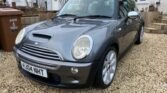 This 2004 Mini Cooper S R53 is a stylish and reliable vehicle with a mileage of 105990. The 3 door hatchback has a grey exterior with a matching grey interior. It has a manual 6 speed transmission and a right-hand drive. The car is ULEZ compliant and has an engine size of 1598. This passenger vehicle has 4 seats and 3 doors